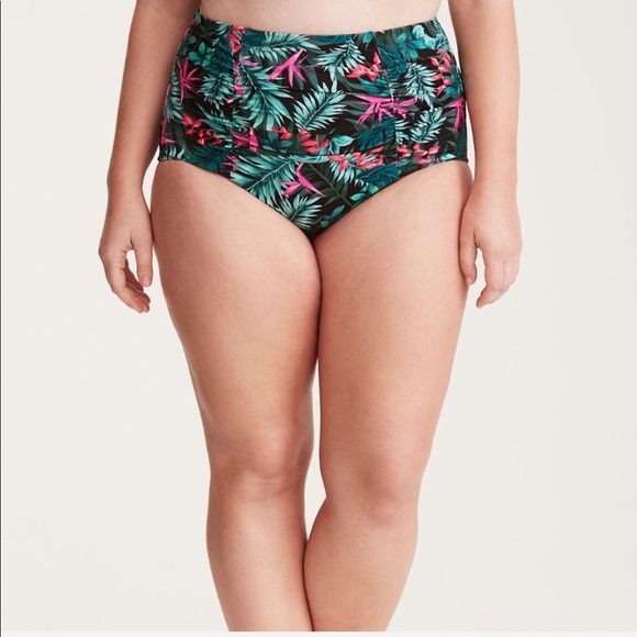 torrid Other - New! Torrid tropical print bikini swimsuit bottom